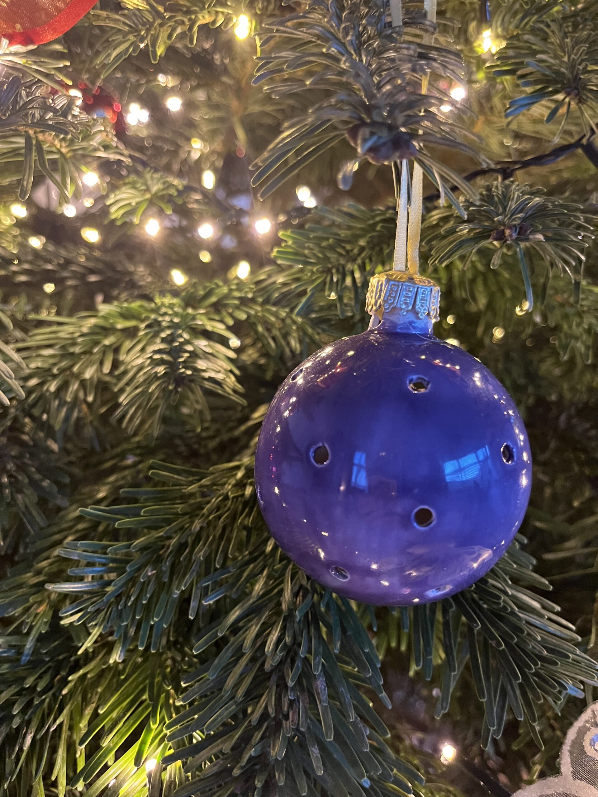 Handgemaakte kerstbal (Medium)