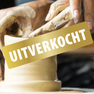 Cursus draaien op draaischijf / handvormen woensdagavond start 30 september 2026 (4 lessen)